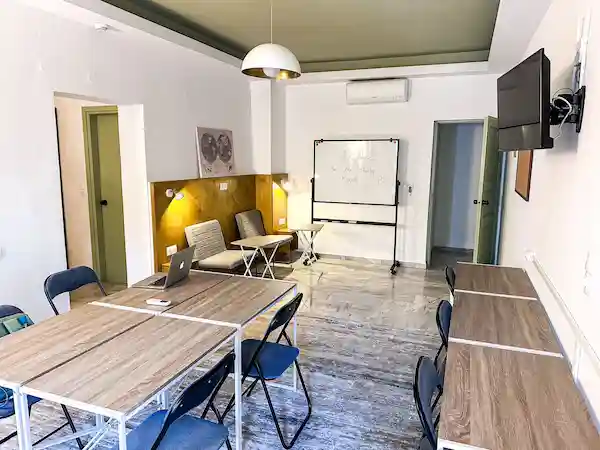 La nouvelle salle d’étude est prête.